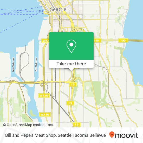 Bill and Pepe's Meat Shop, 3100 Airport Way S Seattle, WA 98134 map