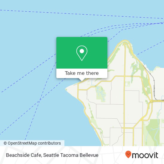 Beachside Cafe, 2738 Alki Ave SW Seattle, WA 98116 map