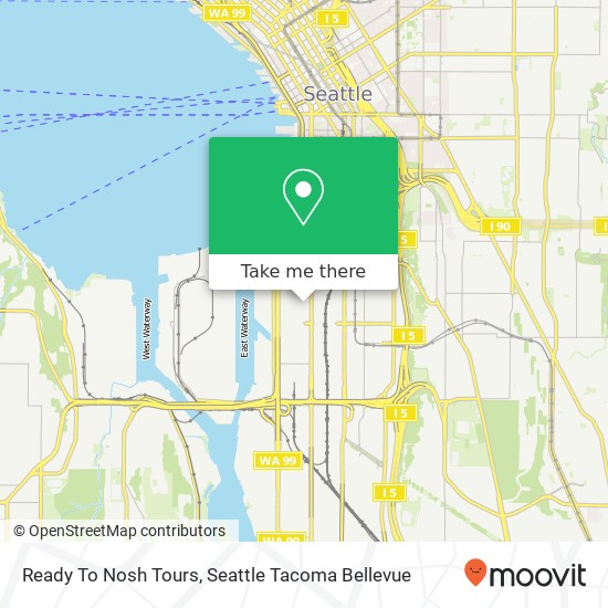 Ready To Nosh Tours, 2401 Utah Ave S Seattle, WA 98134 map