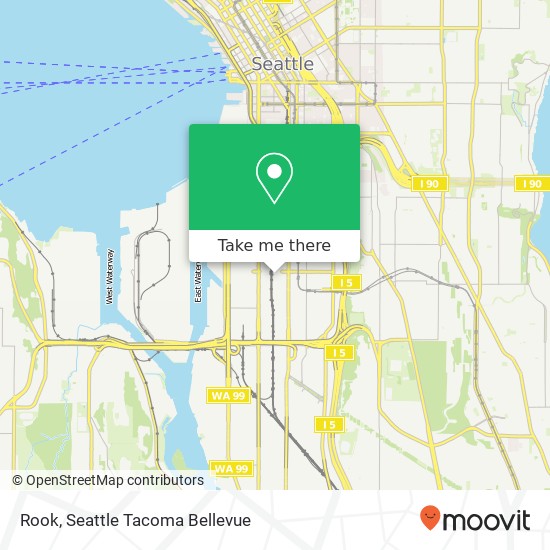 Mapa de Rook, 241 S Lander St Seattle, WA 98134