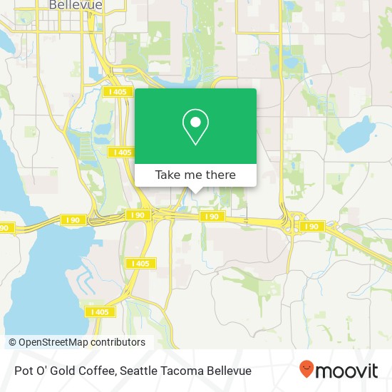 Pot O' Gold Coffee, 13205 SE 30th St Bellevue, WA 98005 map