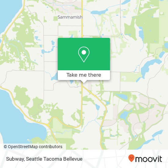 Subway, 3004 Issaquah Pine Lake Rd SE Sammamish, WA 98075 map