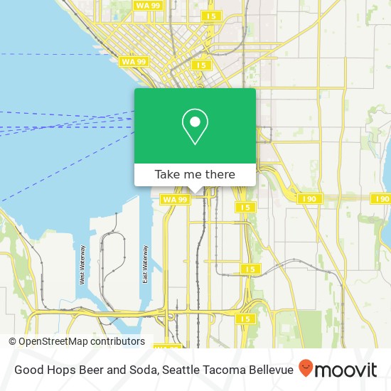 Mapa de Good Hops Beer and Soda