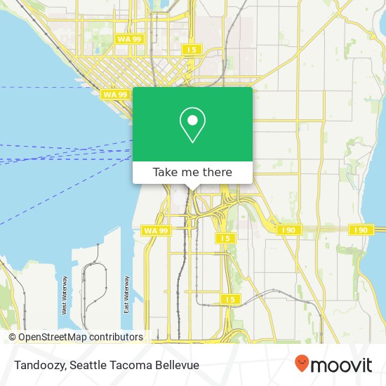 Tandoozy, Seattle, WA 98134 map