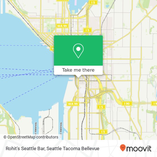 Mapa de Rohit's Seattle Bar