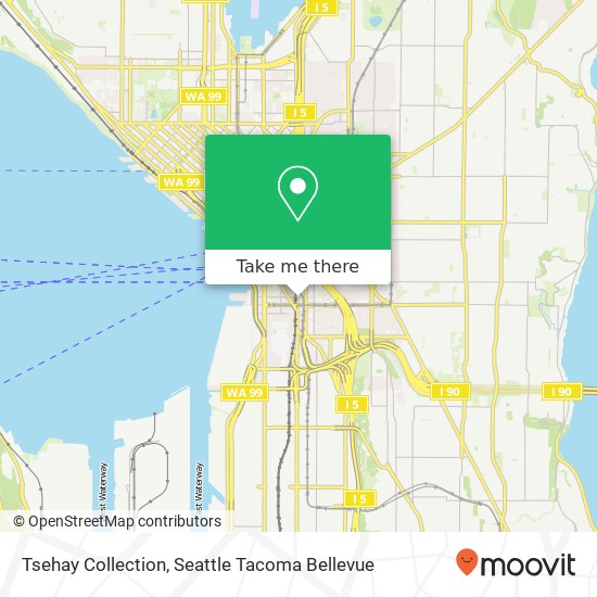 Mapa de Tsehay Collection, 308 4th Ave S Seattle, WA 98104