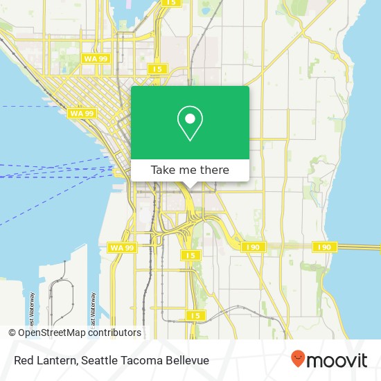 Mapa de Red Lantern, 321 10th Ave S Seattle, WA 98104