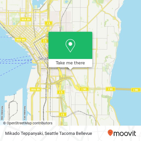 Mikado Teppanyaki, 1306 S King St Seattle, WA 98144 map