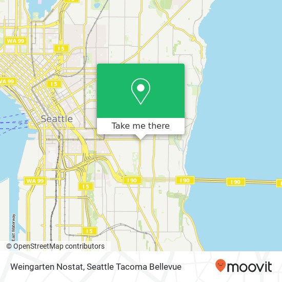 Mapa de Weingarten Nostat, 2301 S Jackson St Seattle, WA 98144