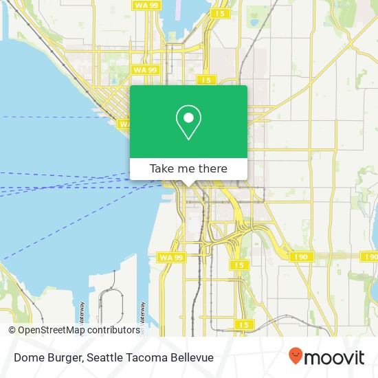Dome Burger, 111 Occidental Ave S Seattle, WA 98104 map