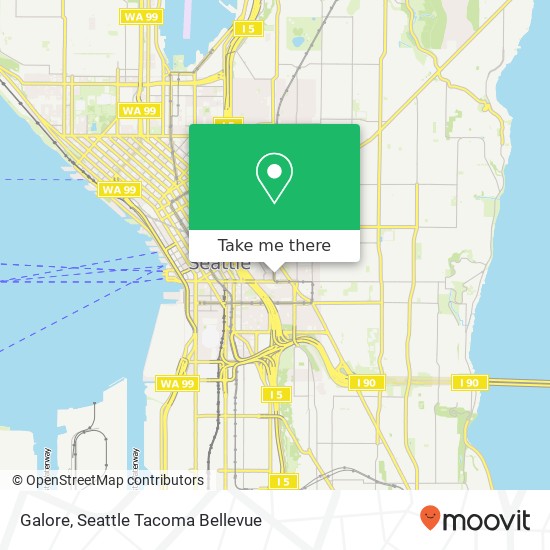 Mapa de Galore, 122 Broadway Seattle, WA 98122