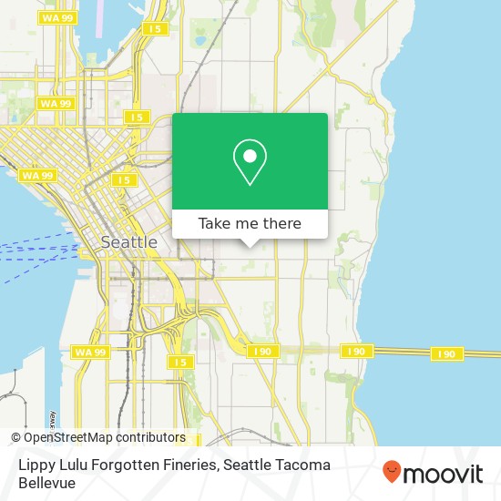 Mapa de Lippy Lulu Forgotten Fineries, 1906 E Fir St Seattle, WA 98122