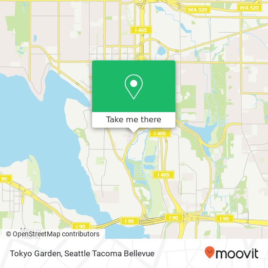 Tokyo Garden, 1018 111th Pl SE Bellevue, WA 98004 map