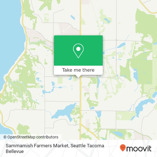 Mapa de Sammamish Farmers Market, 801 228th Ave SE Sammamish, WA 98075
