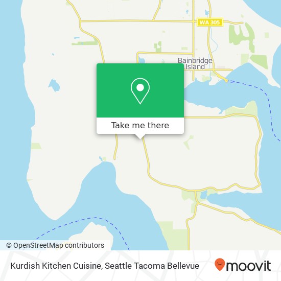 Kurdish Kitchen Cuisine, 4949 NE Avalon Ln Bainbridge Island, WA 98110 map