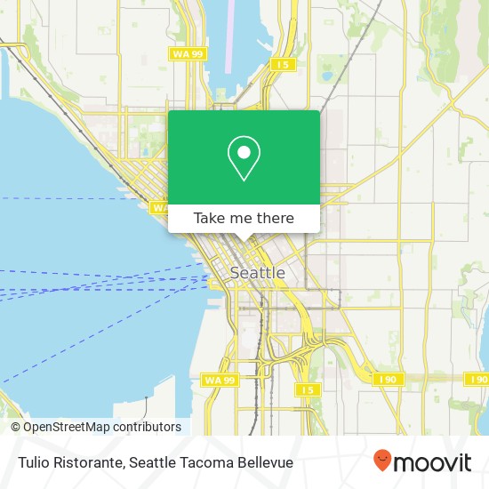 Tulio Ristorante, 1100 5th Ave Seattle, WA 98101 map