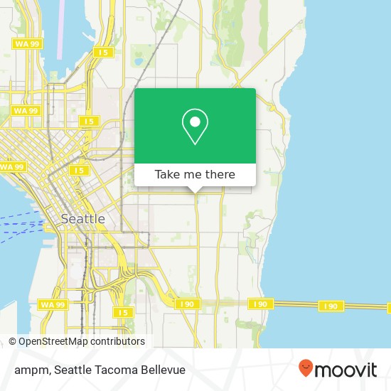 Mapa de ampm, 665 23rd Ave Seattle, WA 98122