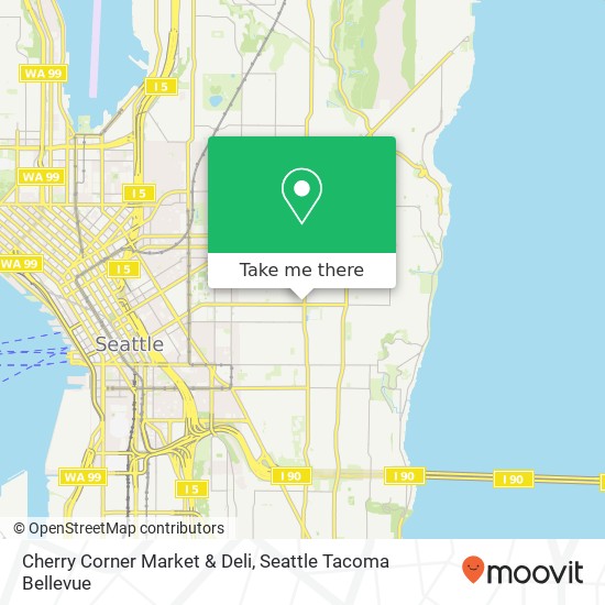 Mapa de Cherry Corner Market & Deli, 701 23rd Ave Seattle, WA 98122