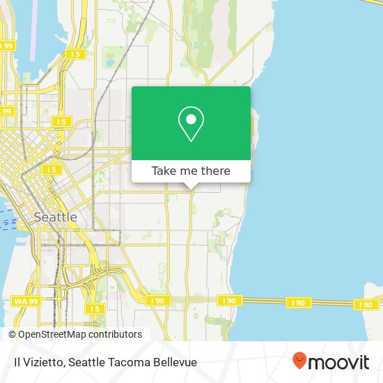 Mapa de Il Vizietto, 2726 E Cherry St Seattle, WA 98122