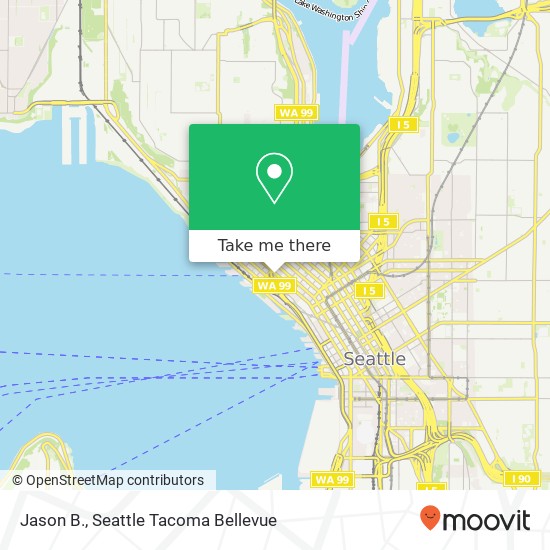 Mapa de Jason B., 2313 1st Ave Seattle, WA 98121