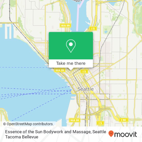 Mapa de Essence of the Sun Bodywork and Massage, 1904 3rd Ave Seattle, WA 98101