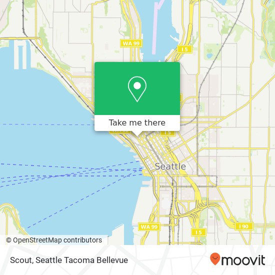 Mapa de Scout, 110 Stewart St Seattle, WA 98101