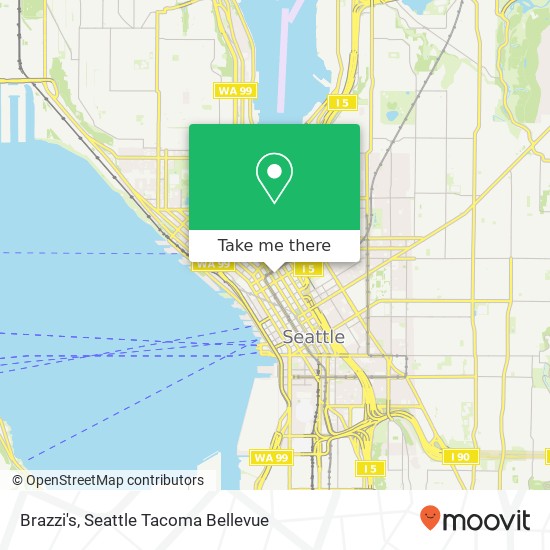 Mapa de Brazzi's, 1520 4th Ave Seattle, WA 98101