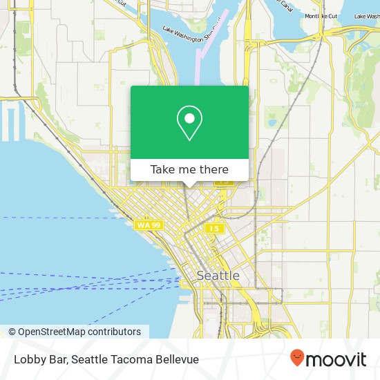 Mapa de Lobby Bar, 2125 Terry Ave Seattle, WA 98121