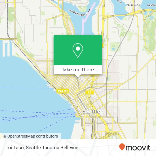 Mapa de Toi Taco, 2134 Westlake Ave Seattle, WA 98121