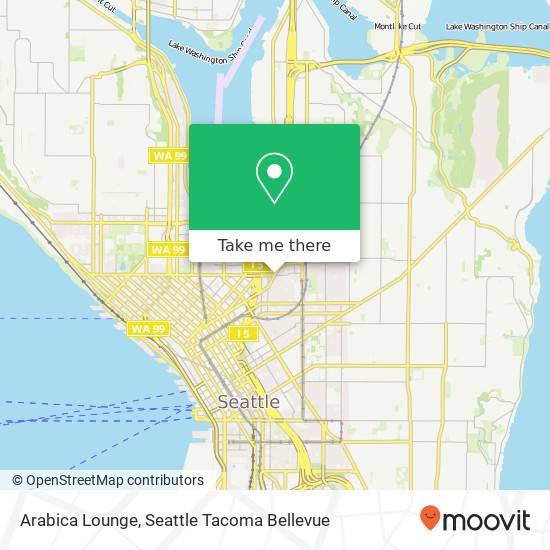 Arabica Lounge, 1550 E Olive Way Seattle, WA 98102 map