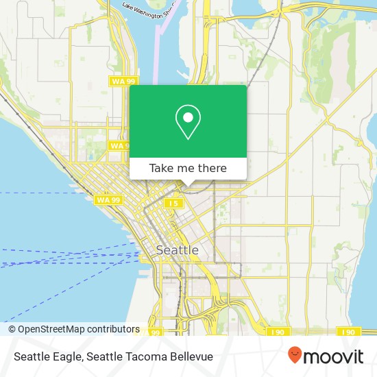 Mapa de Seattle Eagle