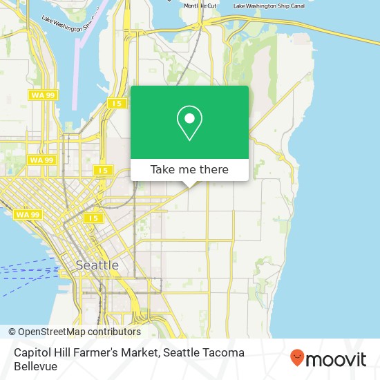 Capitol Hill Farmer's Market, 1634 19th Ave Seattle, WA 98122 map