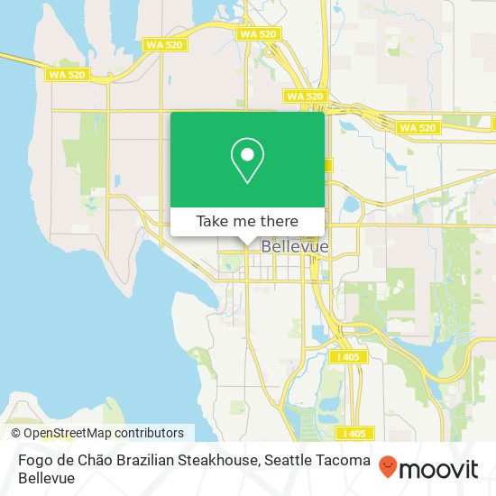 Fogo de Chão Brazilian Steakhouse, 440 Bellevue Way NE Bellevue, WA 98004 map