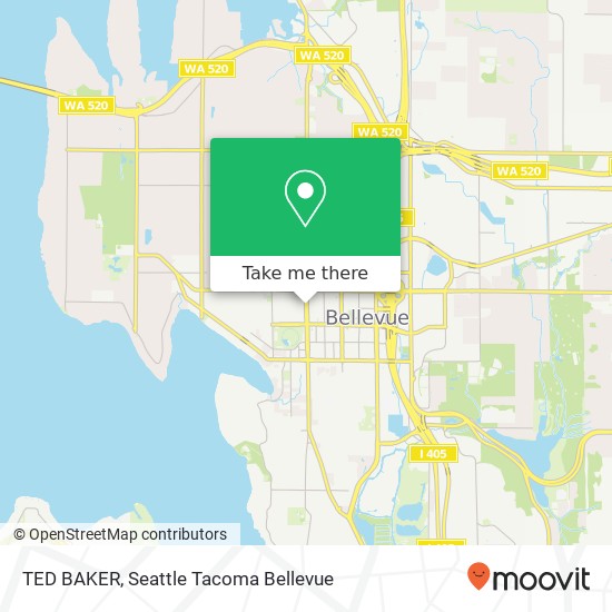 TED BAKER, 141 Bellevue Sq Bellevue, WA 98004 map