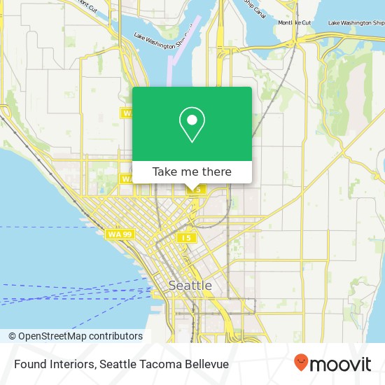 Found Interiors, 1333 Stewart St Seattle, WA 98109 map