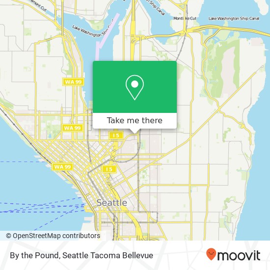 Mapa de By the Pound, 1801 E Olive Way Seattle, WA 98102