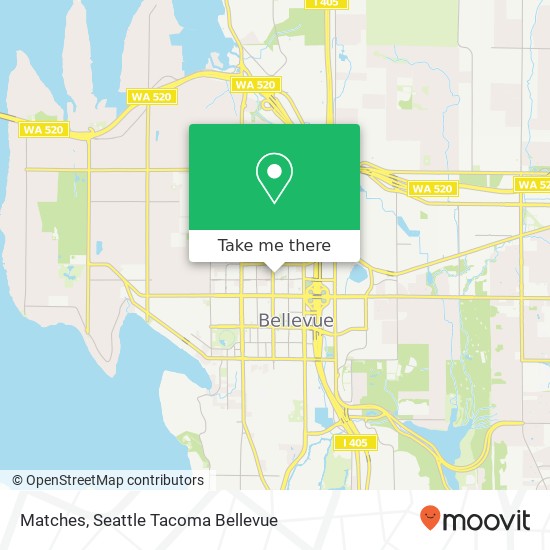 Matches, 1020 108th Ave NE Bellevue, WA 98004 map