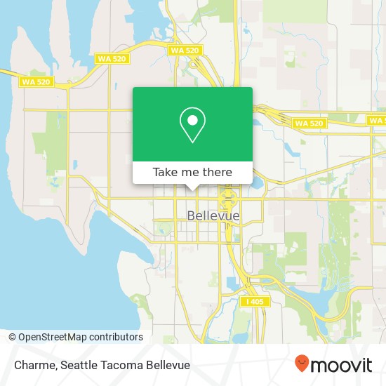 Charme, 833 108th Ave NE Bellevue, WA 98004 map