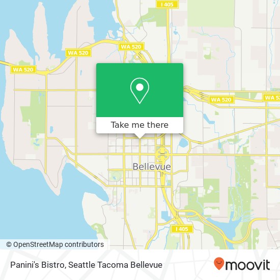 Panini's Bistro, 1115 108th Ave NE Bellevue, WA 98004 map