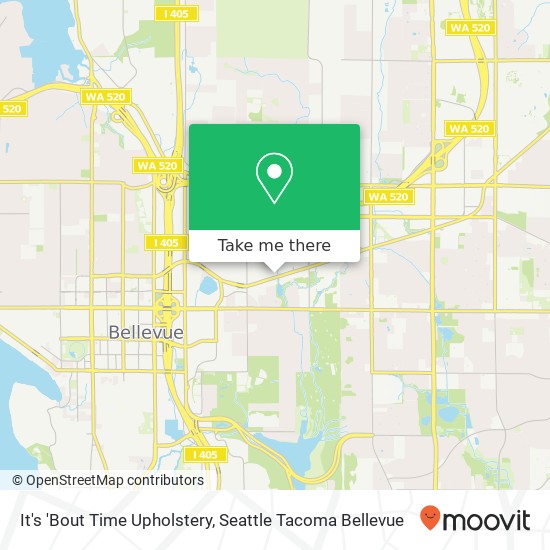 It's 'Bout Time Upholstery, 12734 Bel Red Rd Bellevue, WA 98005 map