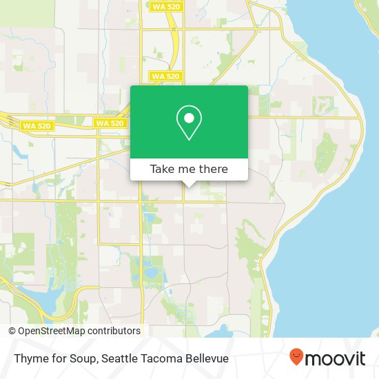 Thyme for Soup, Bellevue, WA 98008 map