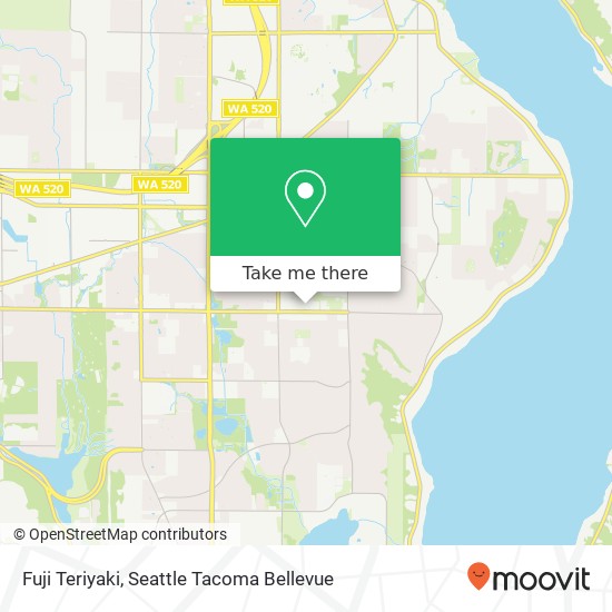 Fuji Teriyaki, 15920 NE 8th St Bellevue, WA 98008 map