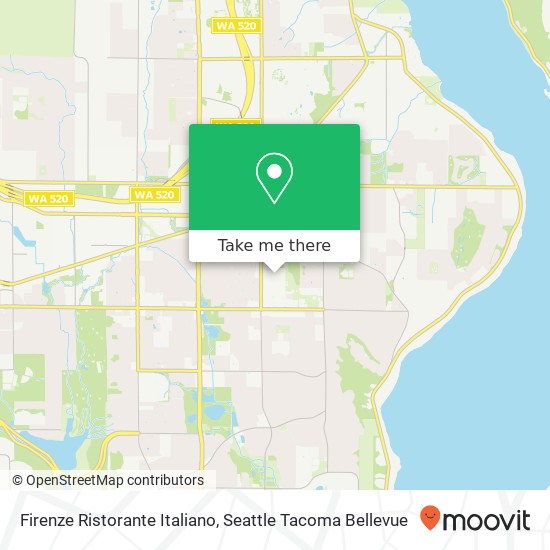 Firenze Ristorante Italiano, 15600 NE 8th St Bellevue, WA 98008 map