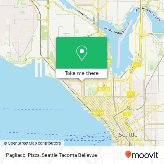 Pagliacci Pizza, 550 Queen Anne Ave N Seattle, WA 98109 map