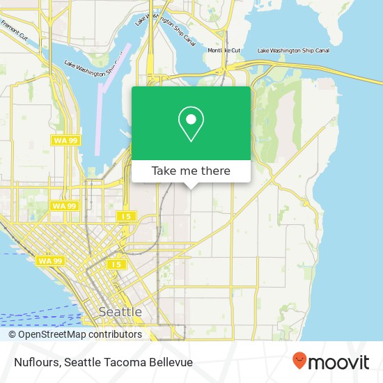 Mapa de Nuflours, 518 15th Ave E Seattle, WA 98112