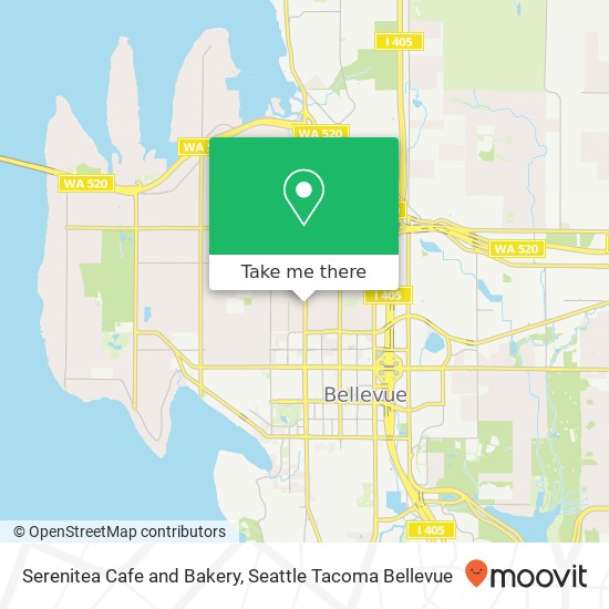 Serenitea Cafe and Bakery, 1527 Bellevue Way NE Bellevue, WA 98004 map
