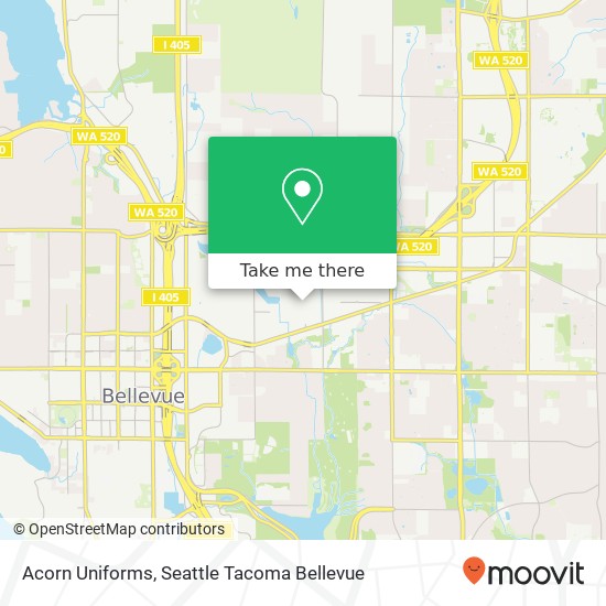 Acorn Uniforms, 1521 130th Ave NE Bellevue, WA 98005 map