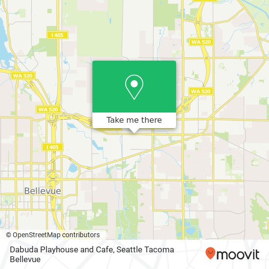 Dabuda Playhouse and Cafe, 13427 NE 20th St Bellevue, WA 98005 map