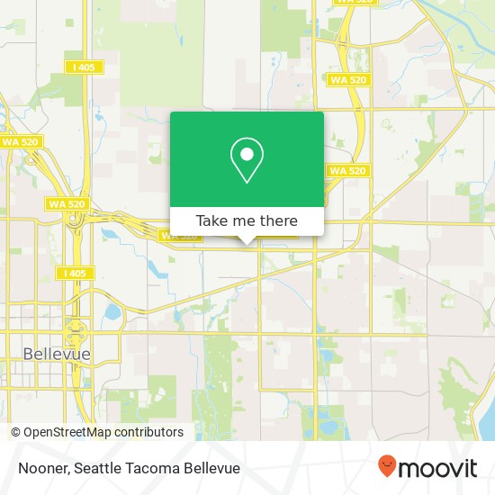 Nooner, 13804 NE 20th St Bellevue, WA 98005 map