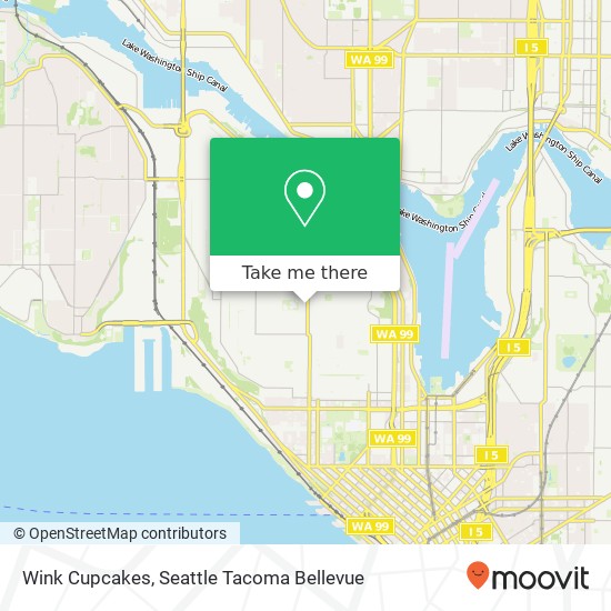 Wink Cupcakes, 1817 Queen Anne Ave N Seattle, WA 98109 map